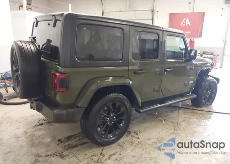 2021 Jeep Wrangler 4Xe Unlimited Sahara 4X4 из США, поврежденный, VIN 1C4JJXP6XMW848328